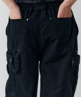 AFF AIVER バイオウォッシュダブルニーカーゴパンツ