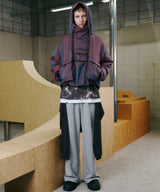 AIVER イリディセントパファーブルゾン