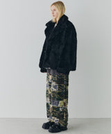 【一部予約】AIVER ショートフェイクファーコート