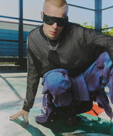 AIVER 8連パドロックネックレス