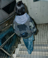 AIVER ボロミリタリージャケット