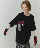 AIVER カットオフパッチS/S TEE