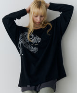 AIVER レックス刺繍L/S TEE