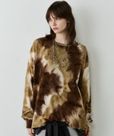 AFF AIVER ムラ染めニットL/S TEE