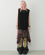 AFF AIVER 16/-ウォッシュ天竺N/S TEE (レギュラーレングス)