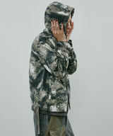 AIVER カモフラージュフルジップパーカー