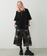 AIVER 30/2ウォッシュ天竺フットボールS/S TEE