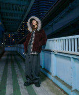 【予約】AIVER ワッフルレイヤードオンブレチェックシャツ