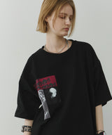 AIVER カットオフパッチS/S TEE