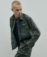 model:H186 B88 W70 H90 着用サイズ:MEDIUM (ブラック)