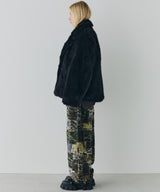 【一部予約】AIVER ショートフェイクファーコート