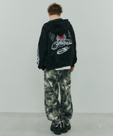 Johann×AIVER BOYダブルジップパーカー