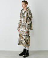 PALEDUSK×AIVER カモボロ3WAYフードシャツ