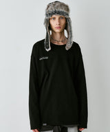 AIVER 30/2ウォッシュ天竺フットボールL/S TEE