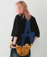 KODAI YASUNO×AIVER ハンドブリーチAブラックS/SビッグTEE