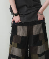 AIVER ボロクォーターカーゴパンツ