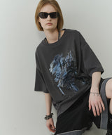 AIVER スクリブルS/S TEE