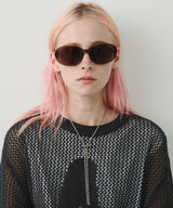 オーバルサングラス