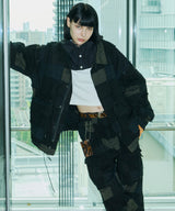 AIVER ボロミリタリージャケット