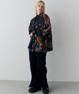 model:H172 B80 W58 H87 着用サイズ:MEDIUM (ブラック)