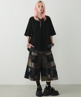 AIVER 30/2ウォッシュ天竺フットボールS/S TEE