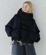 AIVER イリディセントパファーブルゾン