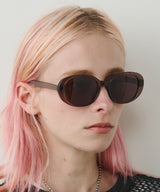 オーバルサングラス