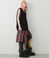 AFF AIVER 16/-ウォッシュ天竺N/S TEE (レギュラーレングス)