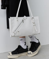 AFF AIVER スラッシュジップトートバッグ