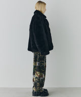 【一部予約】AIVER ショートフェイクファーコート