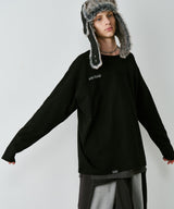 AIVER 30/2ウォッシュ天竺フットボールL/S TEE