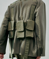 AIVER Atelier Made 高密度ギャバハーネステーラードジャケット