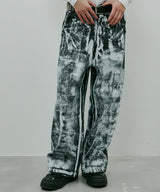 AIVER ペンキ加工バギーデニム