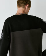 AIVER フットボールオーバーニット