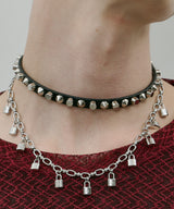 AIVER 11連パドロックネックレス