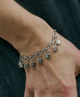 AIVER 8連パドロックブレスレット