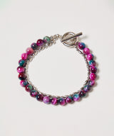 AIVER ランダムタイガーアイ2連ブレスレット