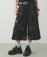 model:H174 B80 W61 H87 着用サイズ:MEDIUM (ブラック)