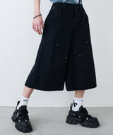 AIVER ワイドクォーターダブルニーパンツ