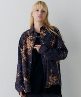 model:H172 B80 W58 H87 着用サイズ:MEDIUM (ブラウン)