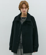 model:H177 B78 W58 H86 着用サイズ:MEDIUM (ブラック)