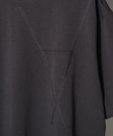 AIVER 30/2ウォッシュ天竺ガゼットポケットコンパクトS/S TEE