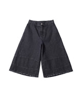 AIVER ワイドクォーターデニムパンツ