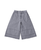 AIVER ワイドクォーターデニムパンツ