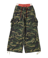 AIVER カモレイヤードカーゴパンツ