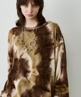 AFF AIVER ムラ染めニットL/S TEE