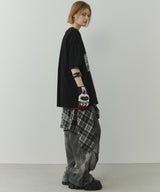 AIVER カットオフパッチS/S TEE