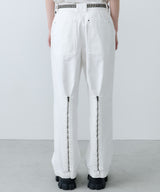 AIVER ボンテージデニムベイカーパンツ