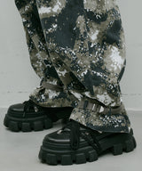 AIVER カモフラージュカーブパンツ