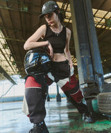 AIVER 1連スタッズレザーバングル